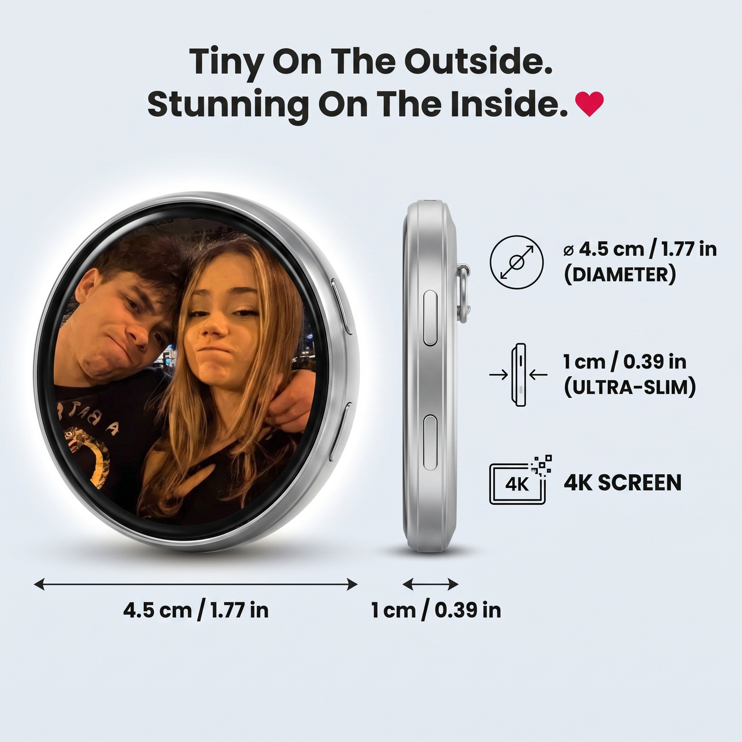 MomentPod™ - A tiny Screen That Holds Your Memories.