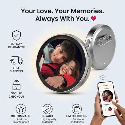 MomentPod™ - A tiny Screen That Holds Your Memories.