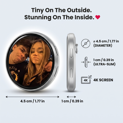 MomentPod™ - A tiny Screen That Holds Your Memories.